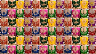 Latest Blouse Back Neck Designs 2026Blouse Ka Designblouse Designblauj Dizain Cuttingbackdesign