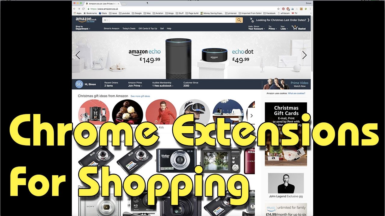Chrome Extensions for Shopping
