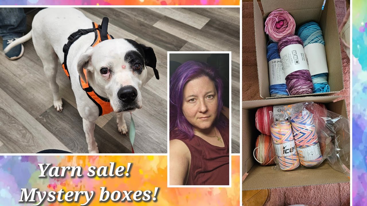 yarn for sale! jens yarn yard sale!! YouTube