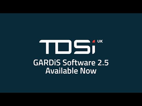 GARDiS Software Update Version 2.5 - Now Available - video from TDSi