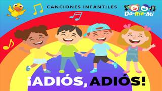 Miniatura de vídeo de "Canción ADIÓS ADIÓS 👋🏻 Clase de Estimulación Musical | Canciones Para Niños Doriemi"