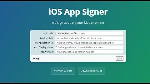 How-To Sign GameSalad Games with iOS App Signing Tool