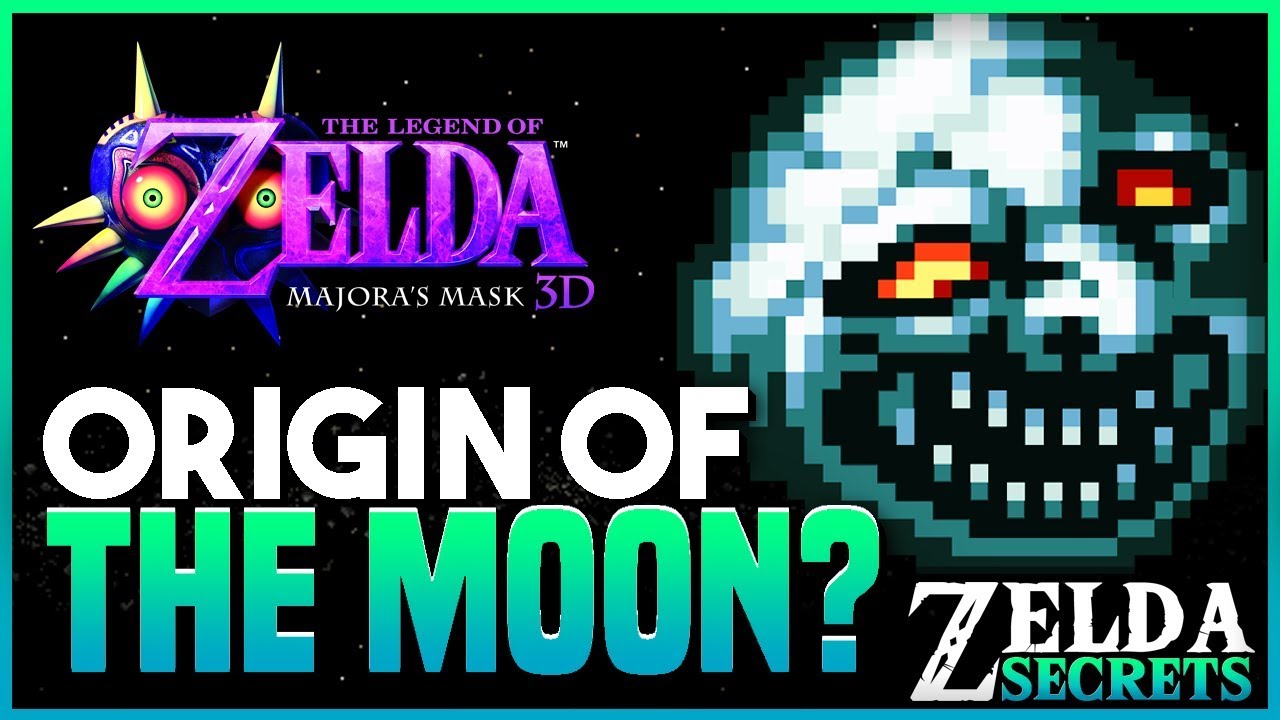The Origin of Majora’s Mask’s Moon? - 5 Zelda Secrets & References #3