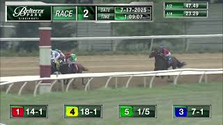RACE 2 PROGRAM 7 17 2025