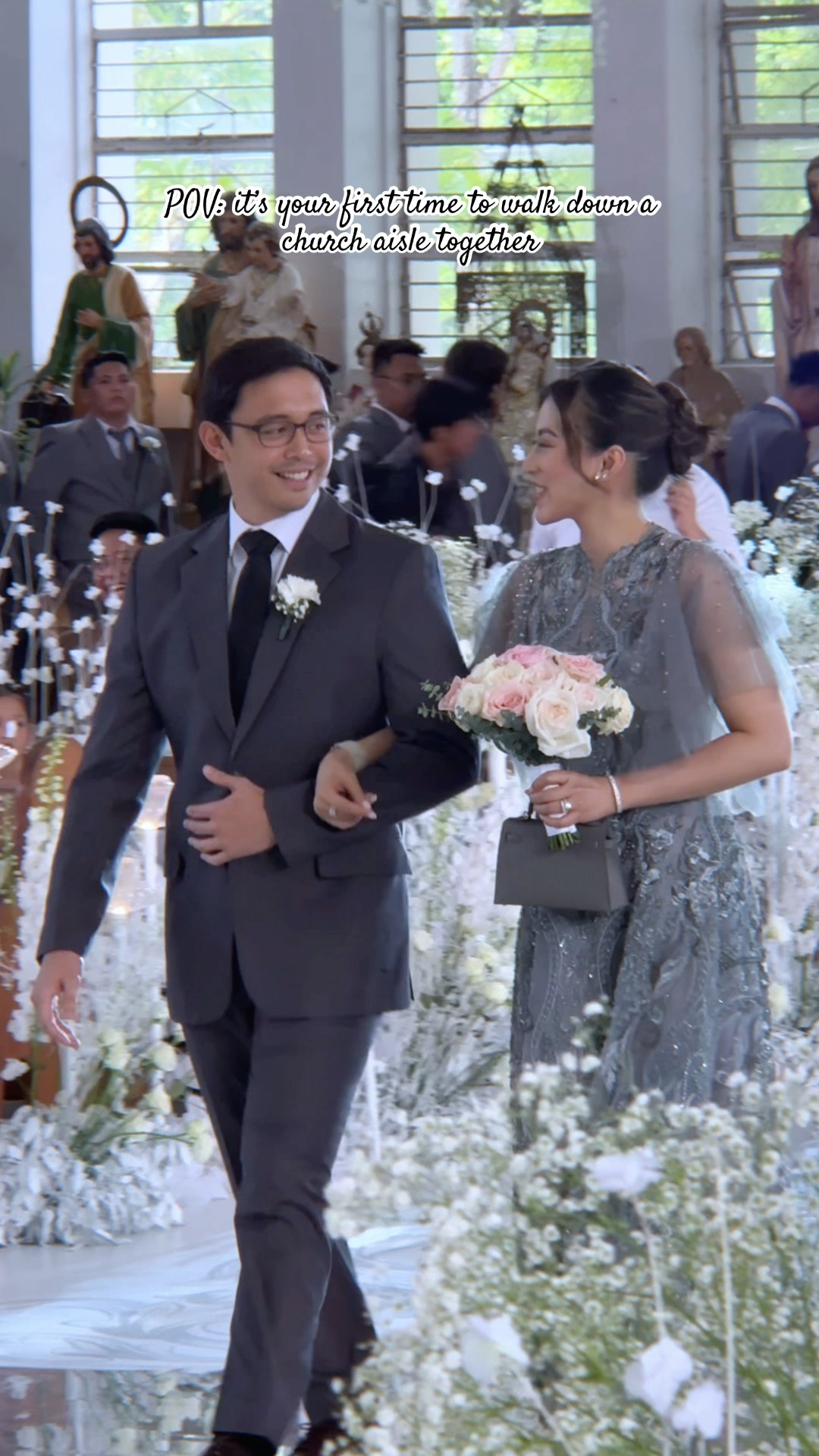 Nainspire asawa ko sa kasal bigla ako tinanong havang naglalakad ??