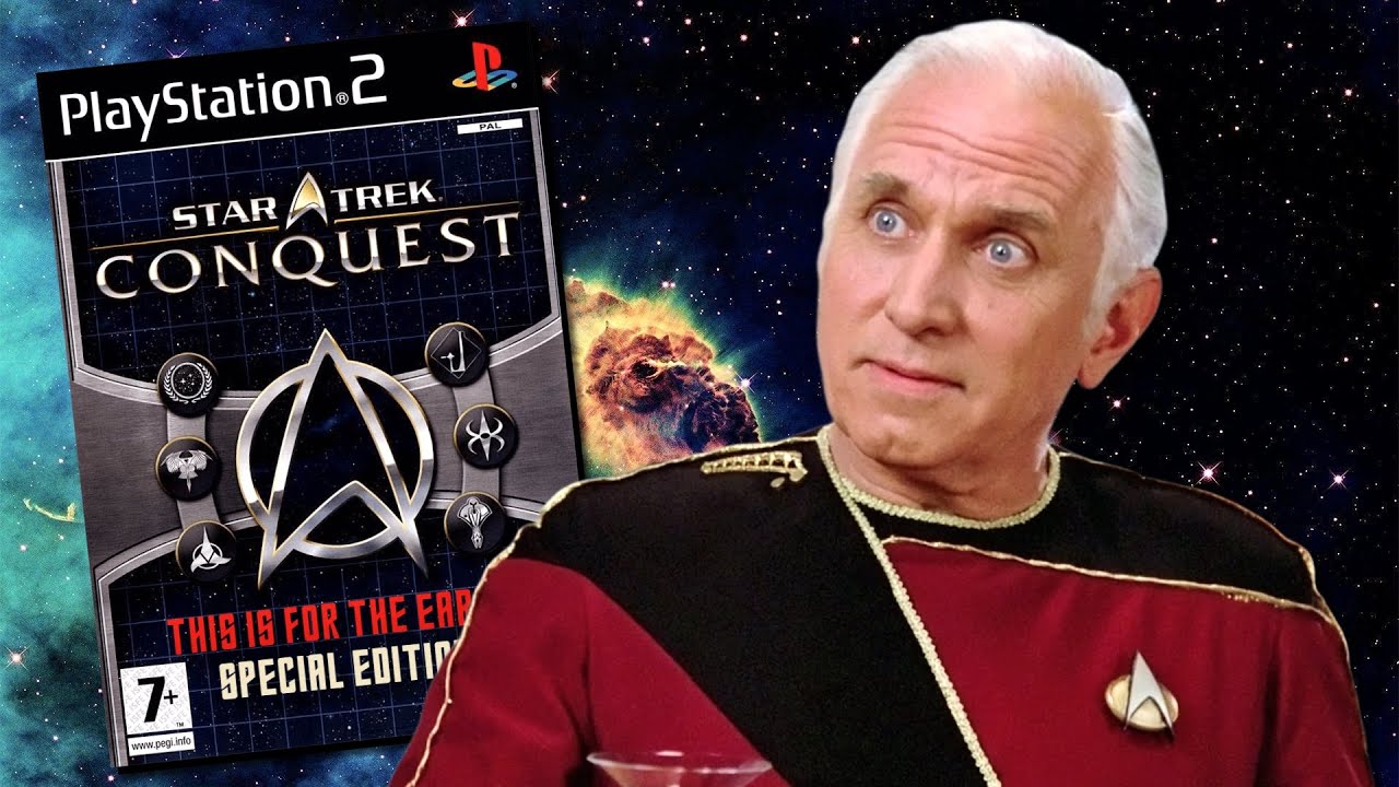 Gioco Star Trek Conquest Per PlayStation 2 - Nuovo, Sigillato, Origine Francia