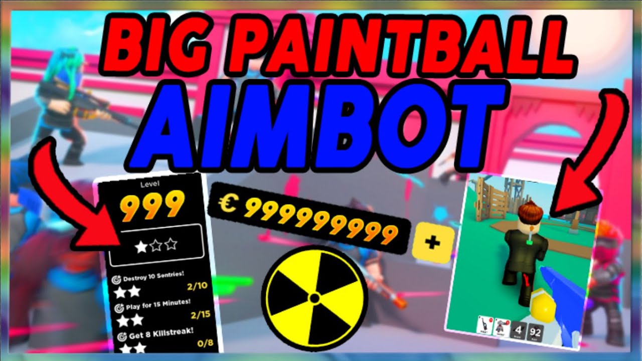 Roblox Big Paintball Aimbot Working Youtube - big paintball aimbot roblox