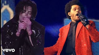 Michael Jackson Ft The Weeknd Blinding Lights Live (IA)