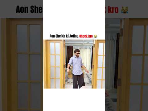 Aon Sheikh ki Acting Check kro 😹 #rajabfamily #funny #shorts