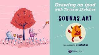 :::Drawing on ipad with Tayasui Sketches #48:::
Time lapse video of drawing with Tayasui Sketches on ipad (using Apple Pencil)
For my artwork, check: http://sounas.art
Follow me: Instagram: https://www.instagram.com/sounas_ilias/
Full playlist: http://bit.ly/SounasArt-Videos :::Drawing on ipad with Tayasui Sketches #48:::
