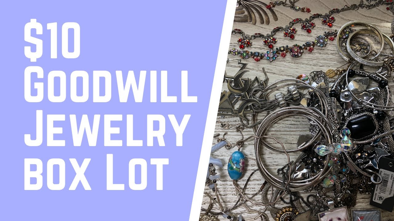 Goodwill Jewelry Jar Unboxing 10 ShopGoodwill Lots YouTube