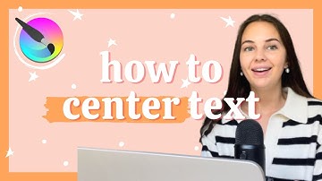 KRITA How to center text in Krita super easy tutorial