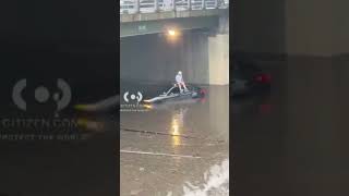Flooding, rescues underway in Bayside, Queens