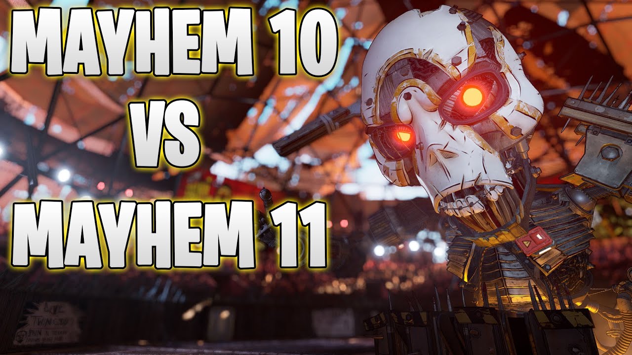Mayhem 10 VS Mayhem 11 Drop Rates Comparison! 500 Kills On Agonizer 9000 (Borderlands 3)