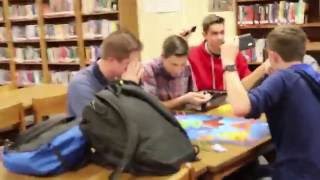 LIBRARY MANNEQUIN CHALLENGE