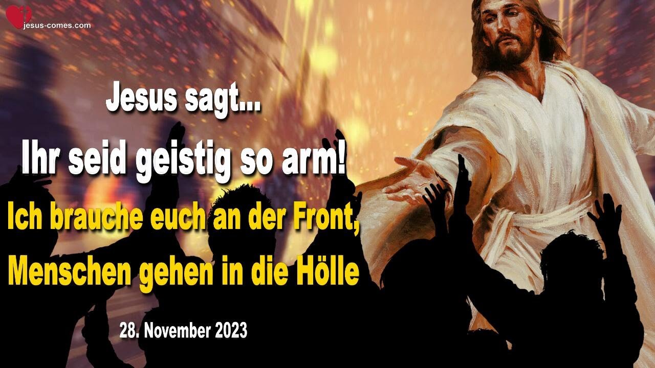 28.11.2023 🙏 Ihr seid geistig so arm!... Ich brauche euch an der Front