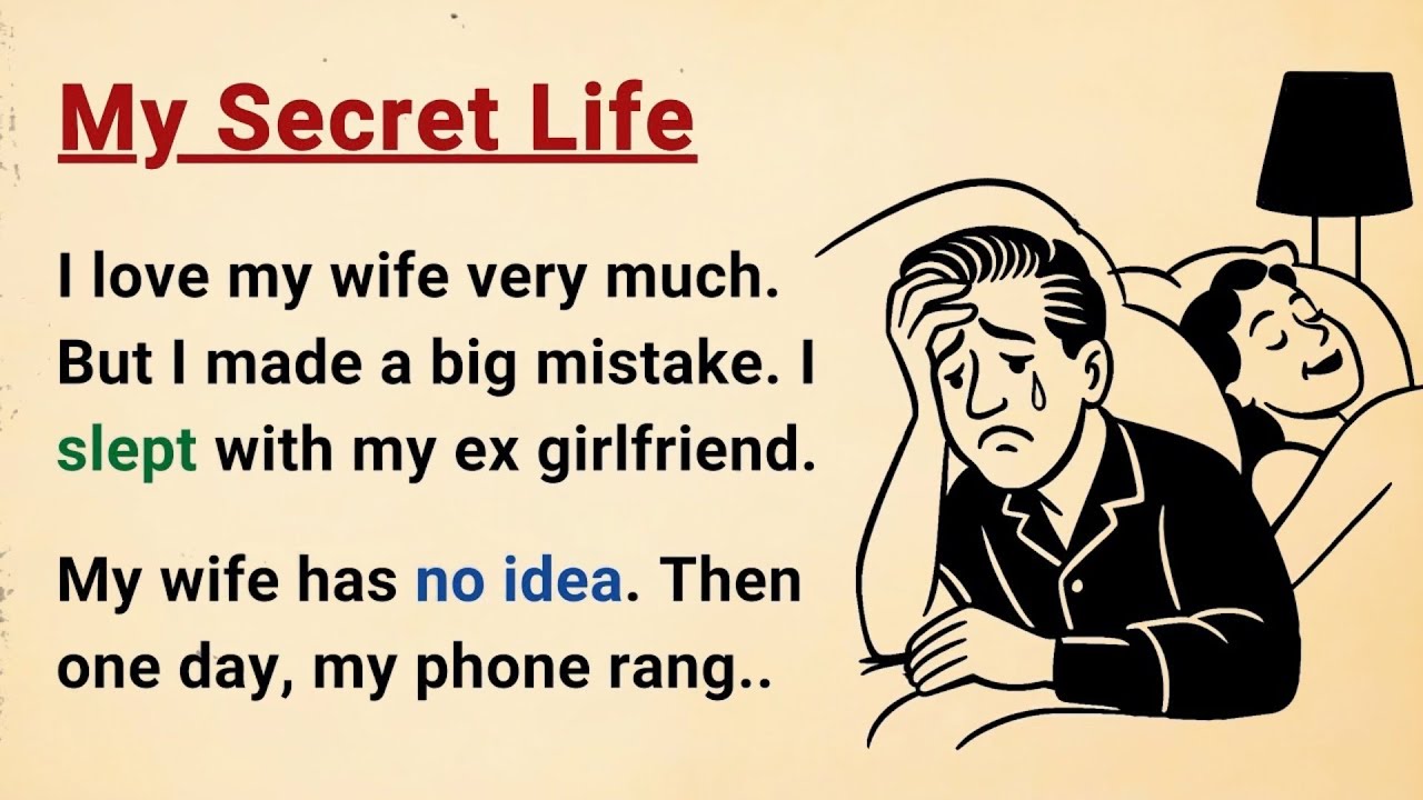 Изучайте английский язык через истории: Изменяющий муж и Тайный ребенок