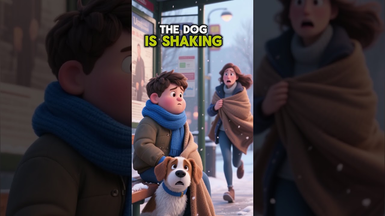 Slow English Story A1–A2 The Warm Scarf 