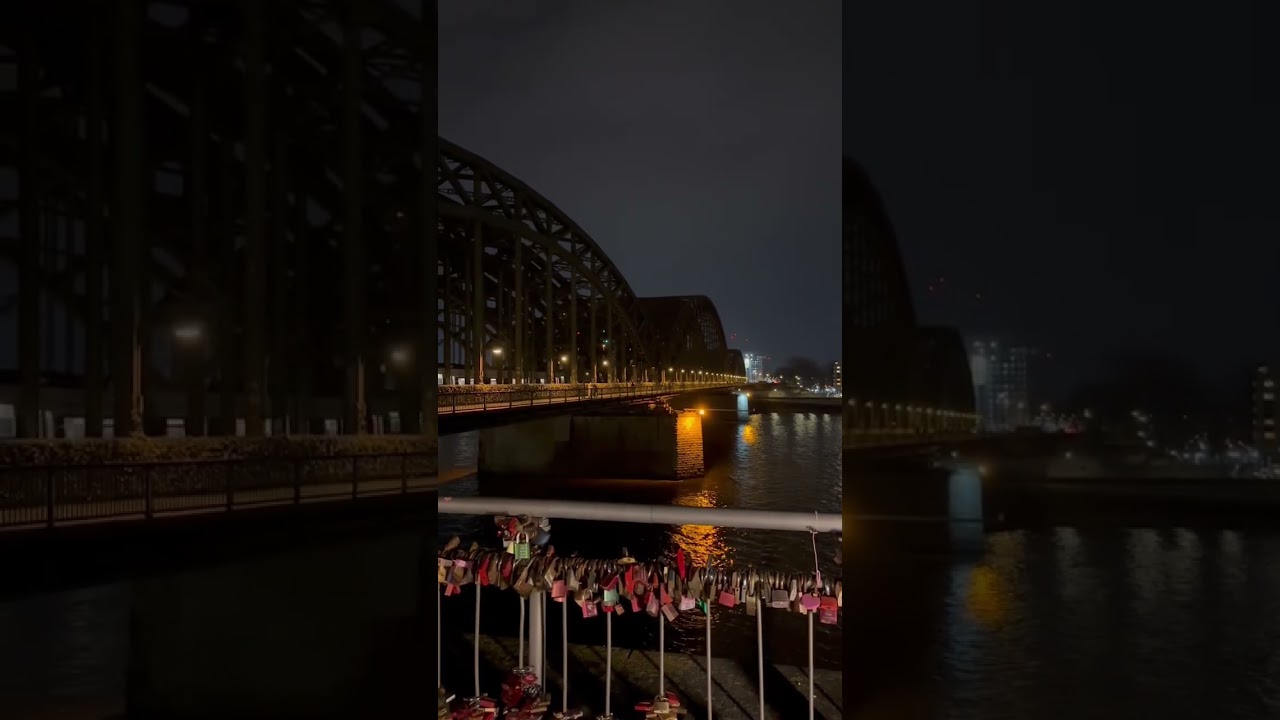 Watch Hohenzollern Bridge #travel #travelvlog #germany #köln #cologne #hohenzollern #train on YouTube Watch Hohenzollern Bridge #travel #travelvlog #germany #köln #cologne #hohenzollern #train on YouTube