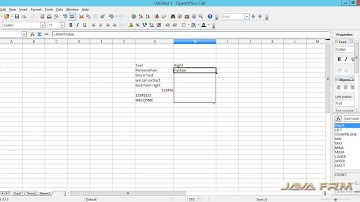Apache OpenOffice Calc Tutorial - right Function | Apache OpenOffice 4 Calc