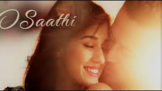 O Saathi Lyrical Video | Baaghi 2 | Tiger | Disha | Arko | Whatsapp Status | Cartoon Animation |Song screenshot 5