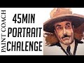 Oil Painting | 45 Minute Portrait Challenge