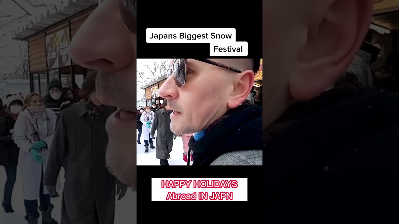 ❄️ Japans Biggest Snow Festival - Hokkaido, Japan ❄️ Abroad In Japan