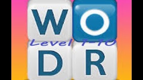 Word Stacks Level 1-10