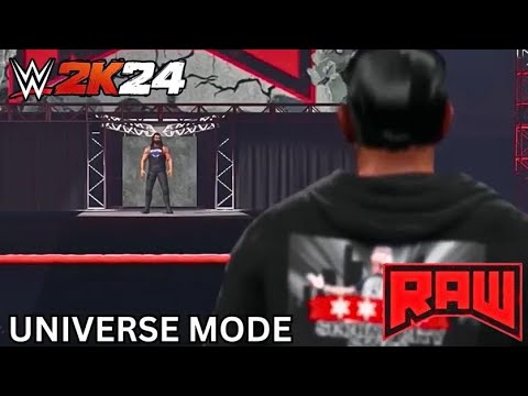 WWE 2K24 RAW | CM PUNK RETURNS (UNIVERSE MODE)