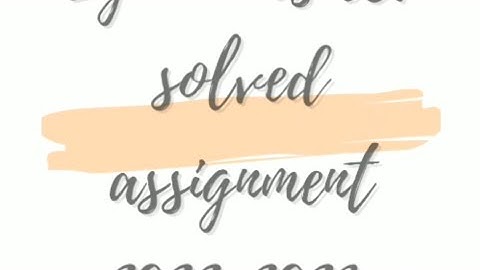 bcs 031 solved assignment 2022-2023