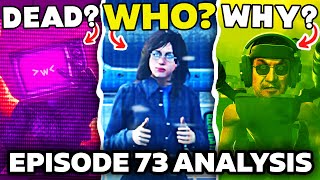 HUMAN PLUNGER CAMERAMAN & CAMERAWOMAN?!  -  SKIBIDI TOILET 73 Part 1 ALL Easter Egg Analysis Theory