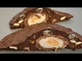 Cadburys Cream Egg Stuffed Cookies Recipe