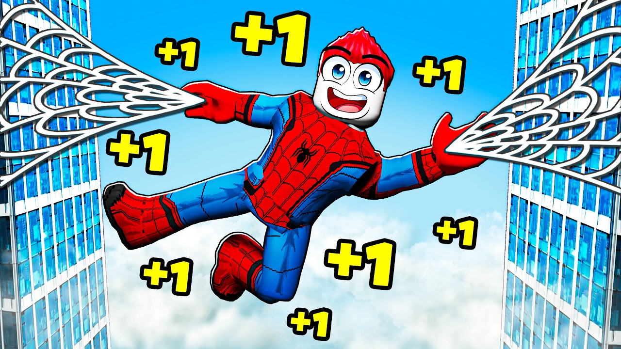 SPIDER MAN SIMULATOR VERDIENT TRILLIONEN $$$... in Roblox +1 Web Swing Escape