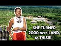 She left london behind for a lifechanging move to 2000 acres of land in ghana