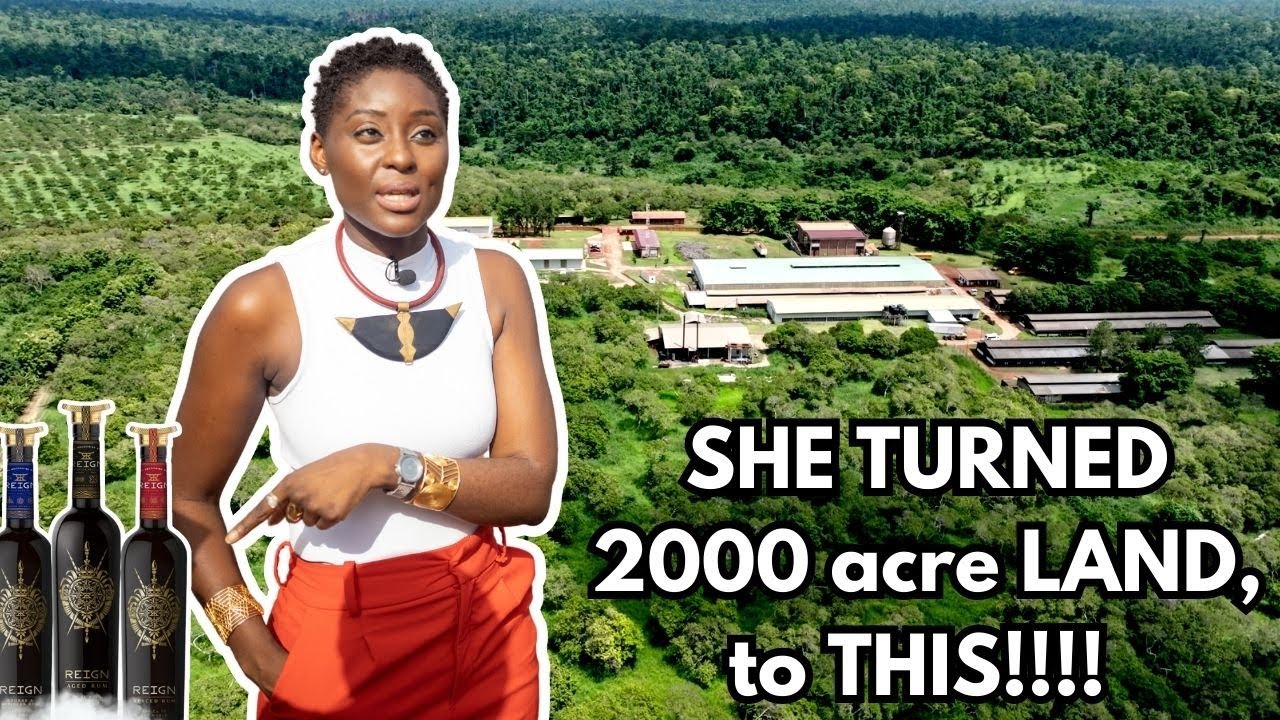 ⁣She Left London Behind for a Life-Changing Move to 2000 acres of Land in Ghana!