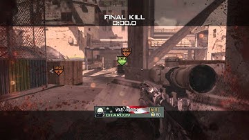 MW3 1V1 search and destroy quick scope