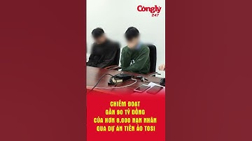 Triệt phá đường dây lừa đảo 90 tỷ đồng, hơn 8.000 người sập bẫy tiền ảo Tosi | Báo Công lý