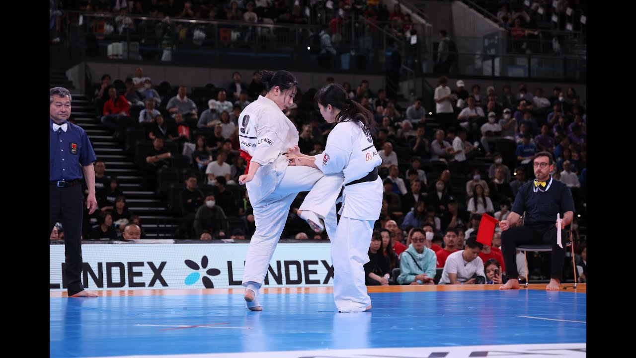 【WFKO】第1回全世界フルコンタクト空手道選手権大会　女子 軽量級決勝 森みいな vs 山中咲和 Women Light Weight Miina Mori vs Sawa Yamanaka