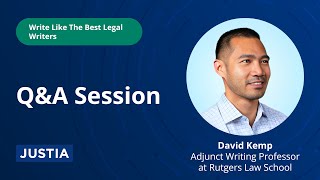Q A Session Write Like the Best Legal Writers Part 2 of 2