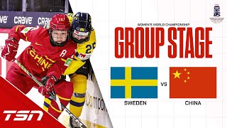 Sweden vs. China FULL HIGHLIGHTS | 2024 Women's World Hockey Championship