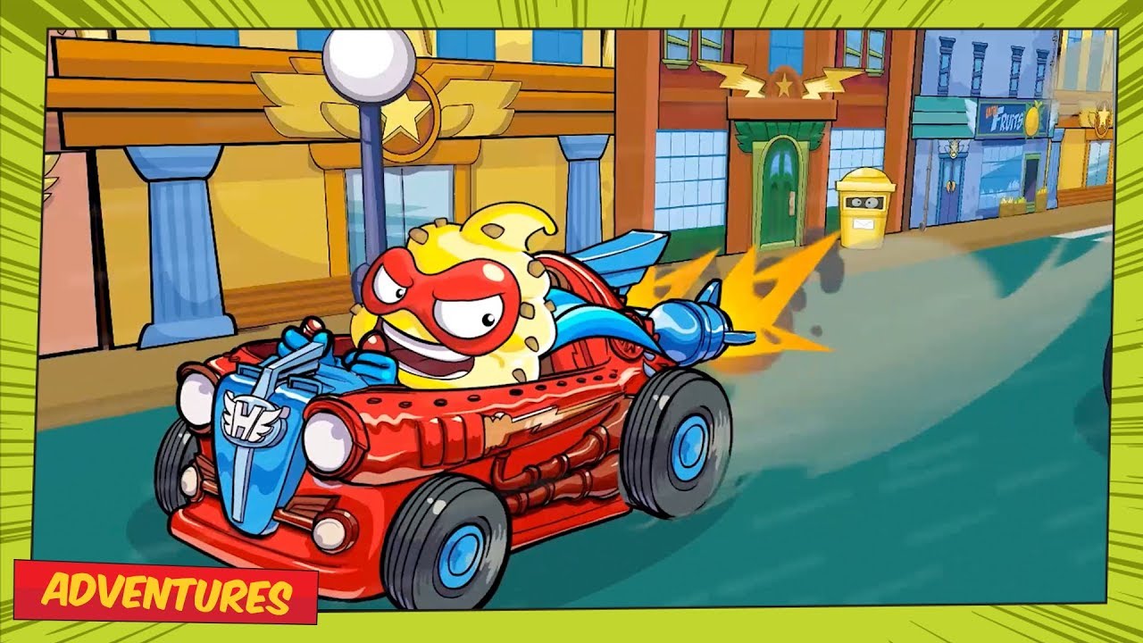 ⚡ EPISODIOS SUPERTHINGS 💥 Cartoons Ep 11 - The Supercars Race! | Serie de DIBUJOS para NIÑOS