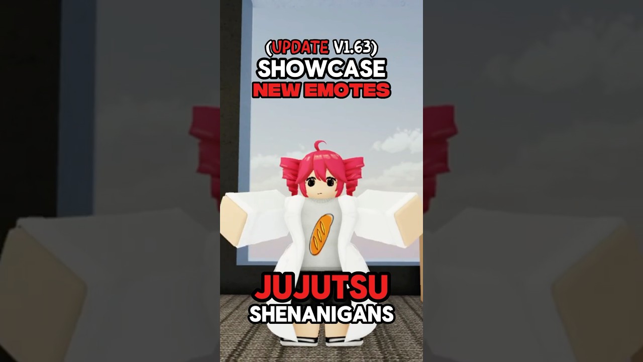 New JJS Emotes V1.63 (Jujutsu shenanigans) 