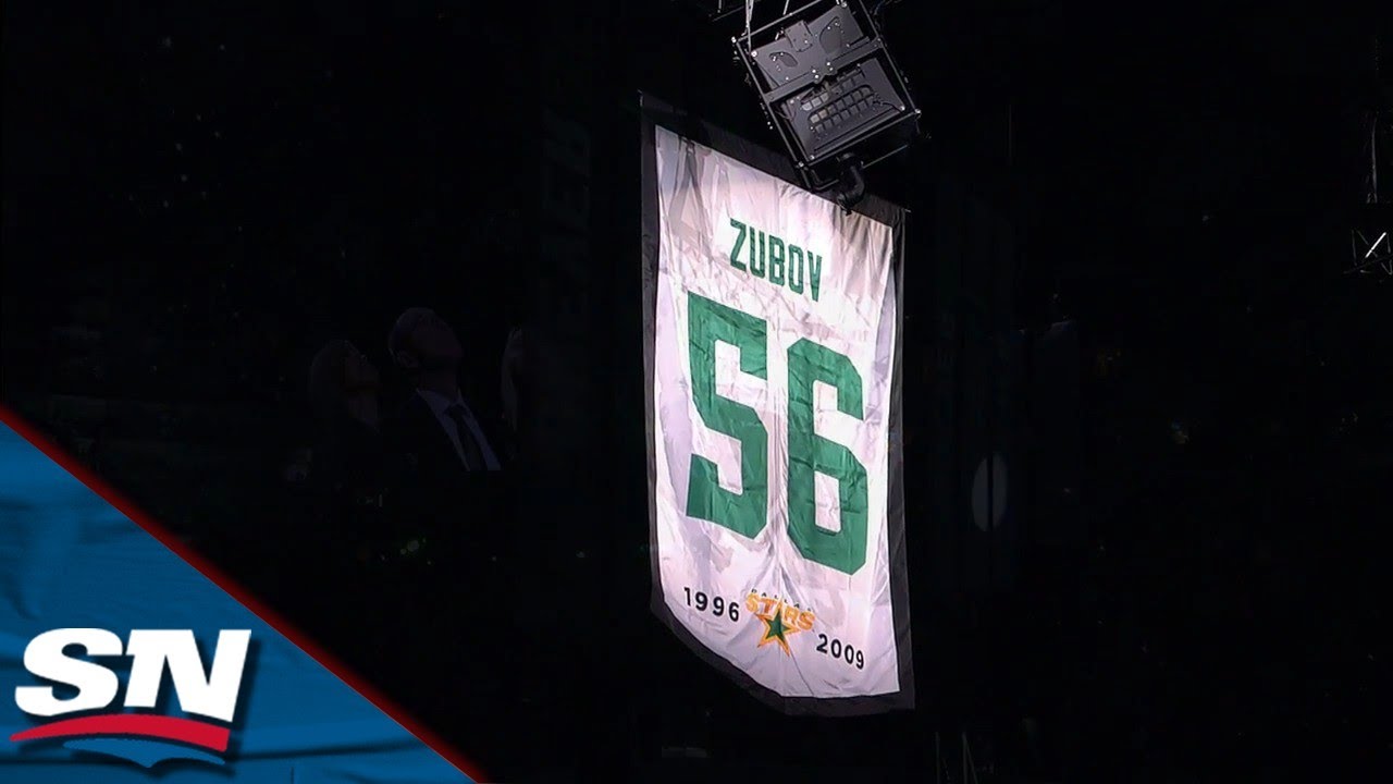 Dallas Stars set to retire Zubov's number; and the NHL jersey