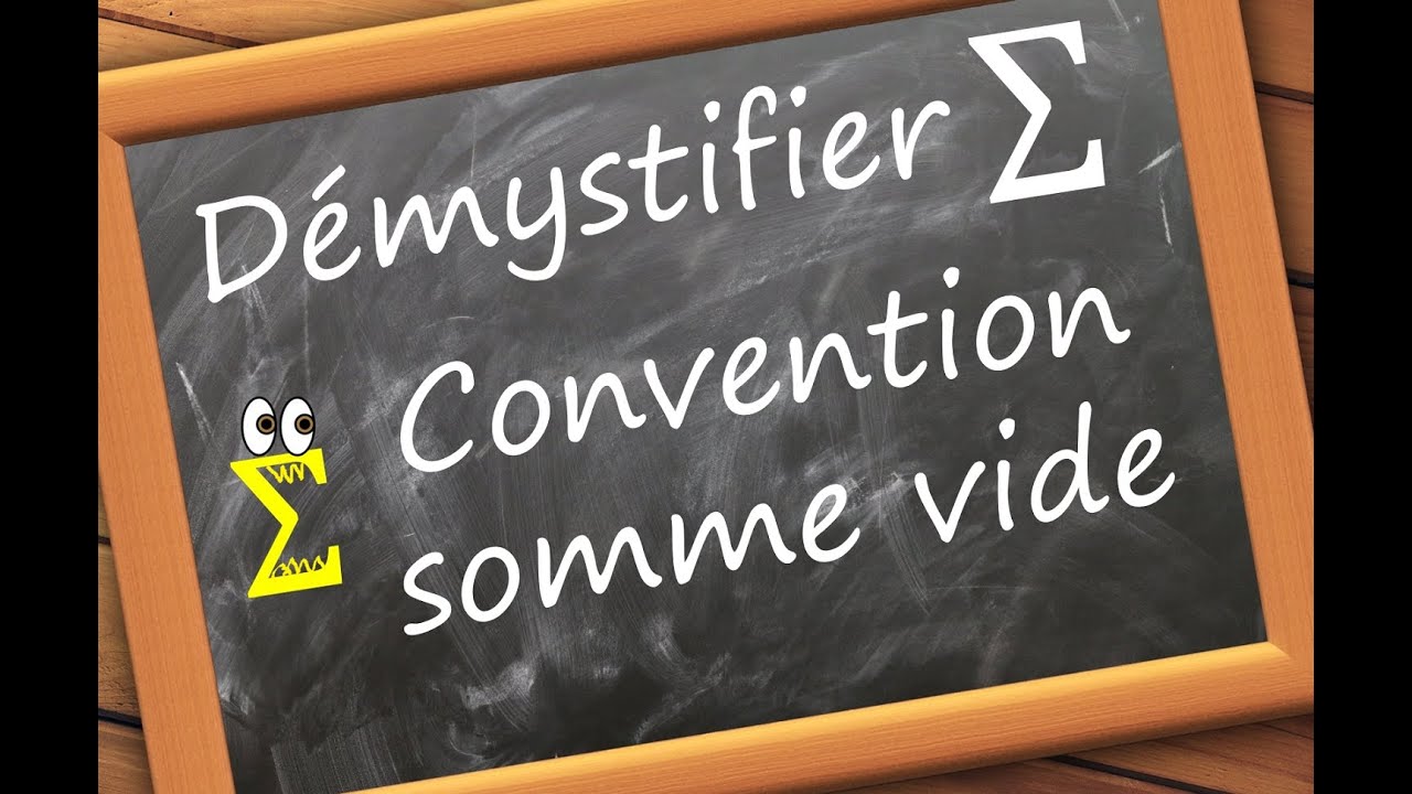 Démystifier Sigma : 8 - la convention somme vide