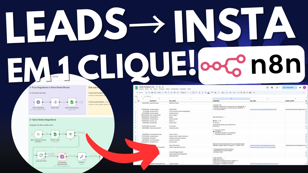 💥 Como Extrair Leads do Instagram AUTOMATICAMENTE (Grátis e Sem Código!)