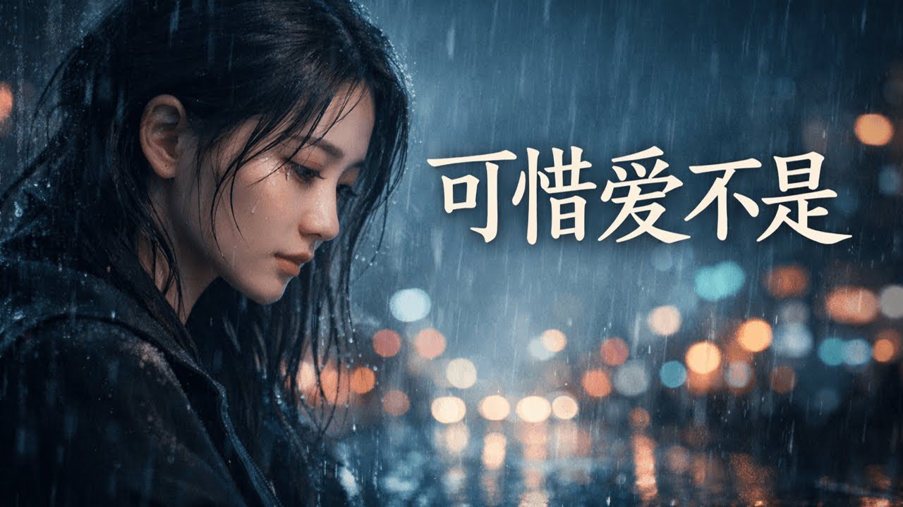 可惜爱不是｜Nhạc Hoa Buồn Cực Thấm｜Nghe Là Đau