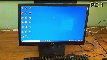 Cara Sharing File Menggunakan kabel UTP dengan metode Peer To Peer.