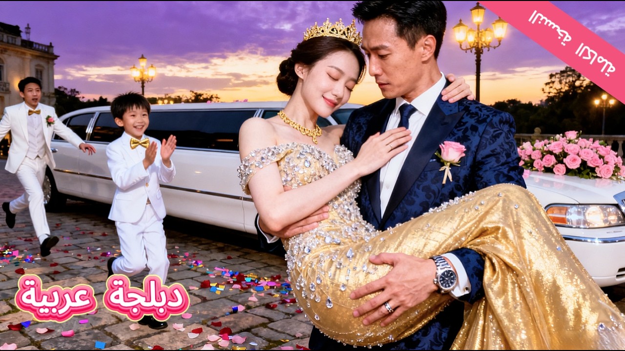 💘【دبلجة عربية】من متسول فقير إلى CEO خفي… حضر الزفاف ومعه طفل وغيّر مصيرها للأبد