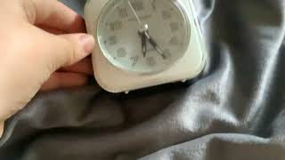Clock Spotlight 9 Sterling Noble alarm clock