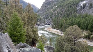 Yellowstone River Trail  Eagle Creek Campground to Knowles Falls